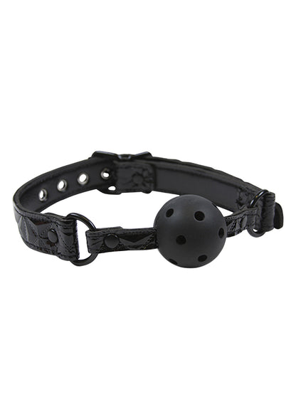 3-Knebel-SINFUL BALL GAG BLACK-3