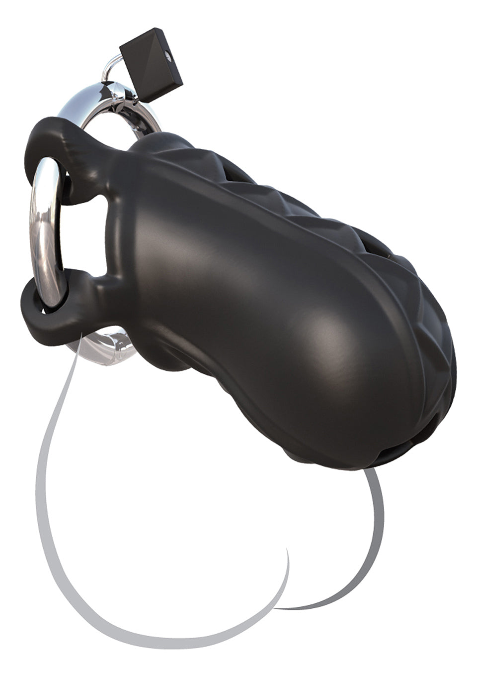 6-Klatka na penisa extreme silicone cock blocker-6