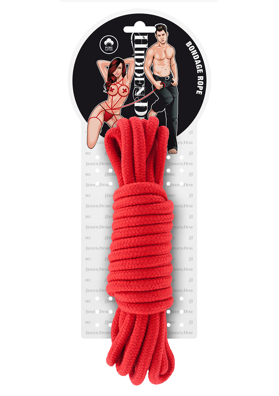 1-Wiązania-BONDAGE ROPE 5 METER RED-1