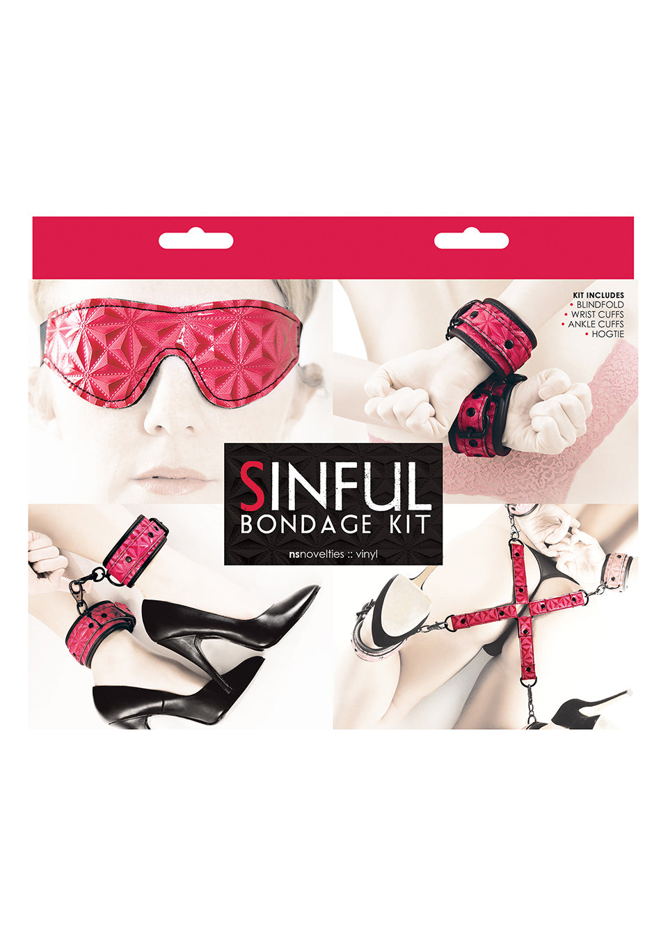 1-Zestaw-SINFUL BONDAGE KIT PINK-1