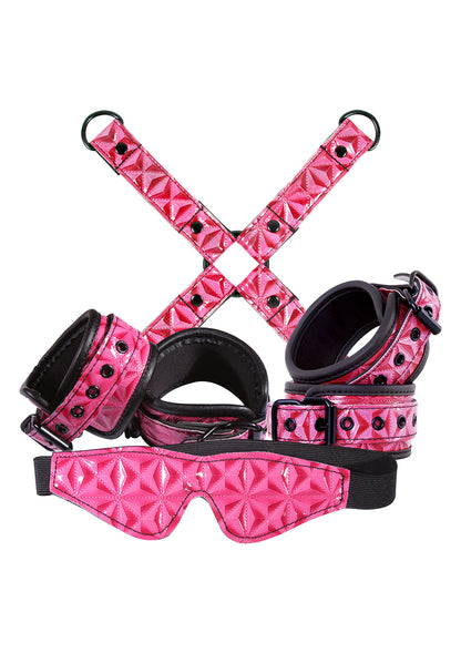 3-Zestaw-SINFUL BONDAGE KIT PINK-3
