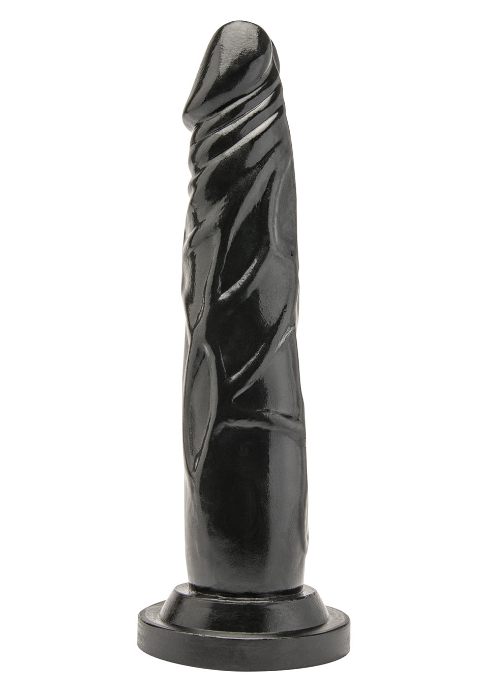 2-Dildo naturalne sztuczny czarny penis członek 18cm-2