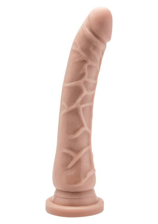 2-Smukłe zgrabne dildo z żyłami naturalny penis 20cm-2