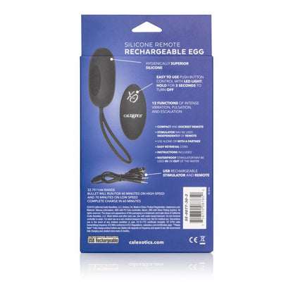 7-Jajko/wibr-REMOTE RECHARGEABLE EGG BLACK-7