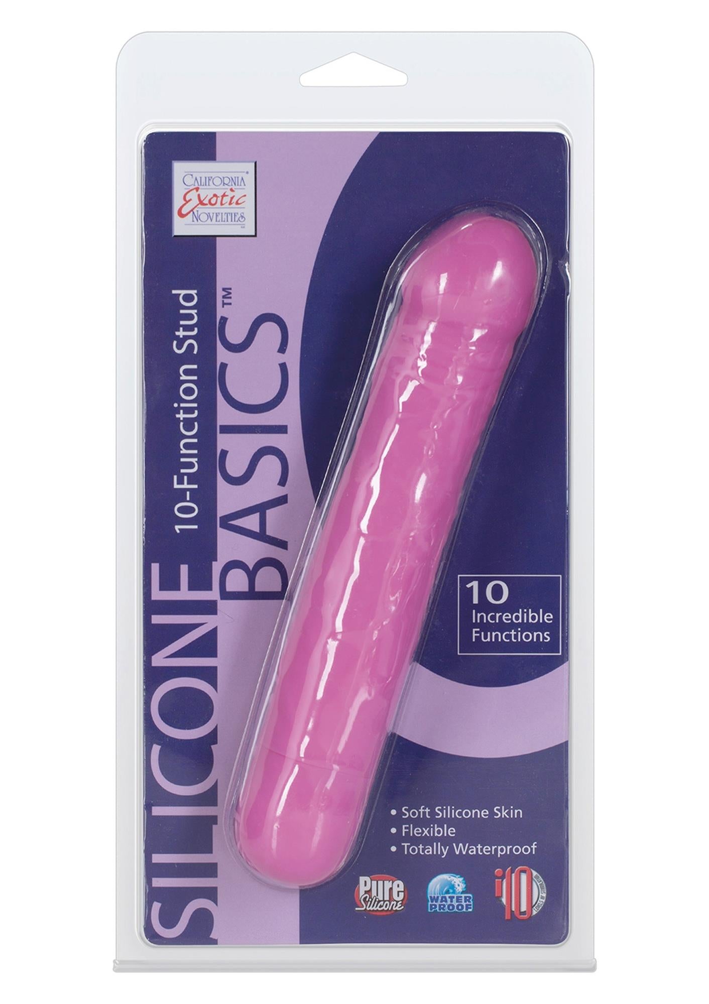 1-Wibrator klasyczny sztuczny penis silikon róż 17cm-1