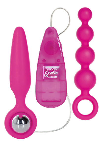 3-Plug/vibr-BOOTY CALL BOOTY VIBRO KIT PINK-3