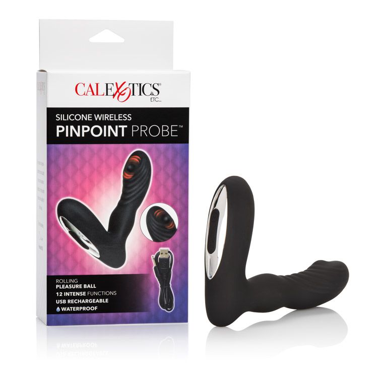 8-Plug/vibr-WIRELESS PINPOINT PROBE BLACK-8