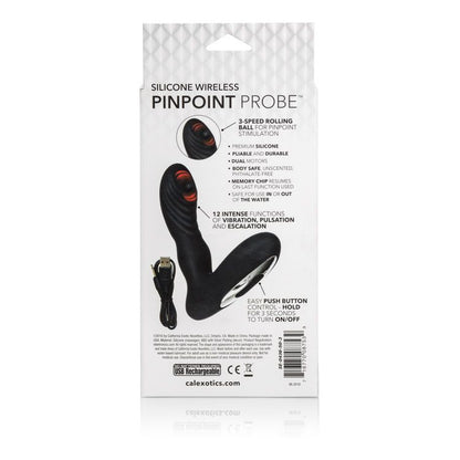 12-Plug/vibr-WIRELESS PINPOINT PROBE BLACK-12
