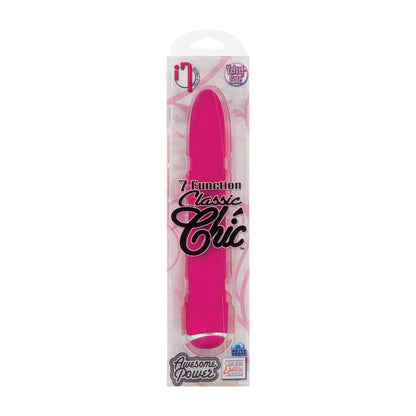 4-Wibrator-CLASSIC CHIC 7F. MASSAGER PINK 15X3-4