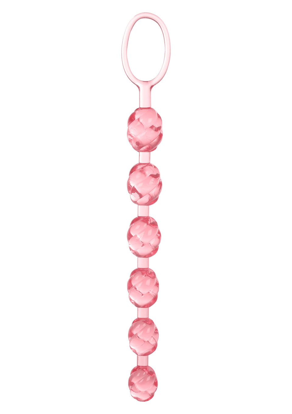 3-Plug/kulki-SWIRL PLEASURE BEADS PINK-3