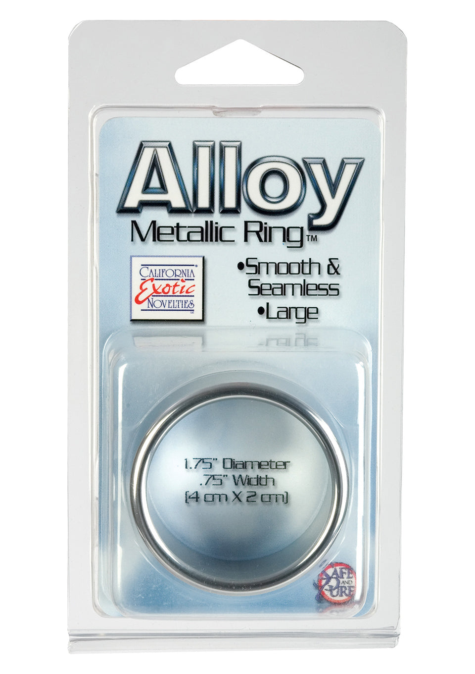 4-Pierścień-ALLOY METALLIC RING - LARGE-4