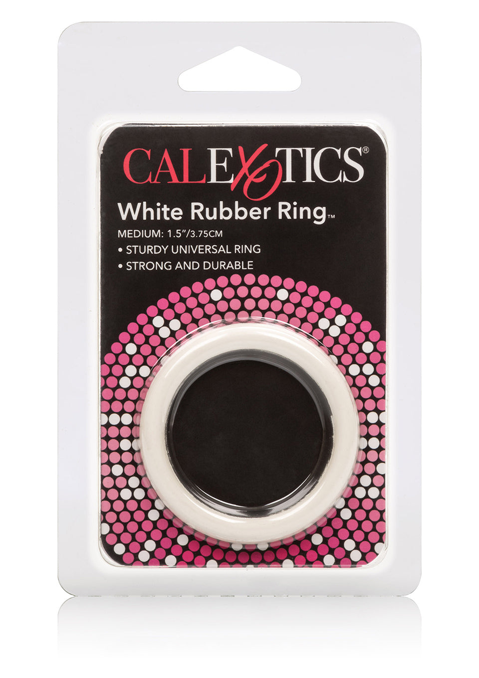 4-Pierścień-RUBBER RING WHITE MEDIUM-4
