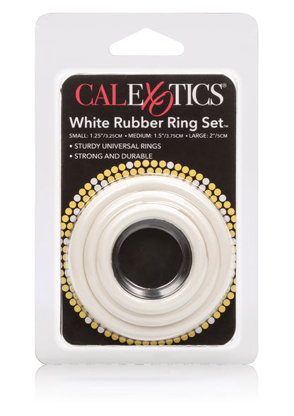 3-Pierścień-RUBBER RING WHITE SET 3PCS-3
