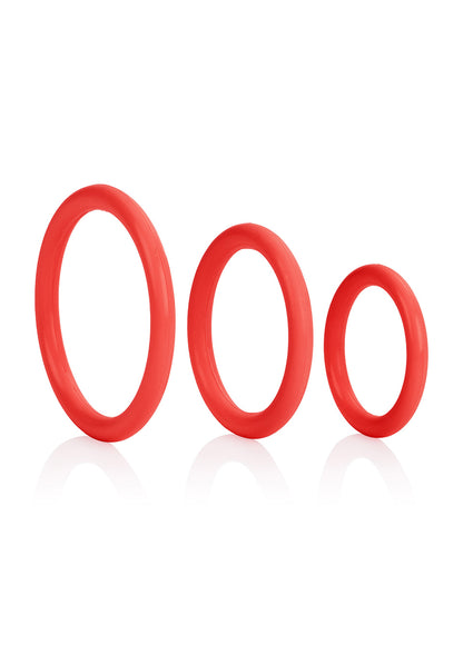 8-Pierścień-TRI-RINGS RED-8