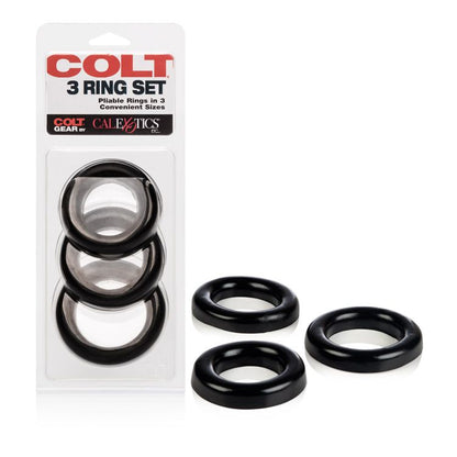 5-Pierścień-COLT 3 RING SET BLACK-5