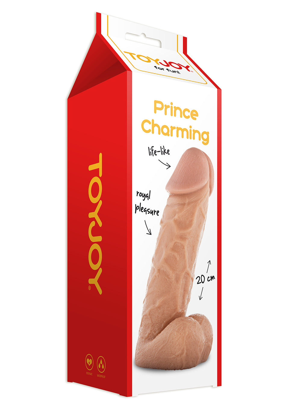 2-Wielki żylasty realistyczny penis z jądrami 20 cm-2