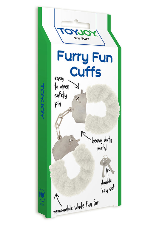 2-Kajdanki z futerkiem metalowe stalowe ozdobne sex-2