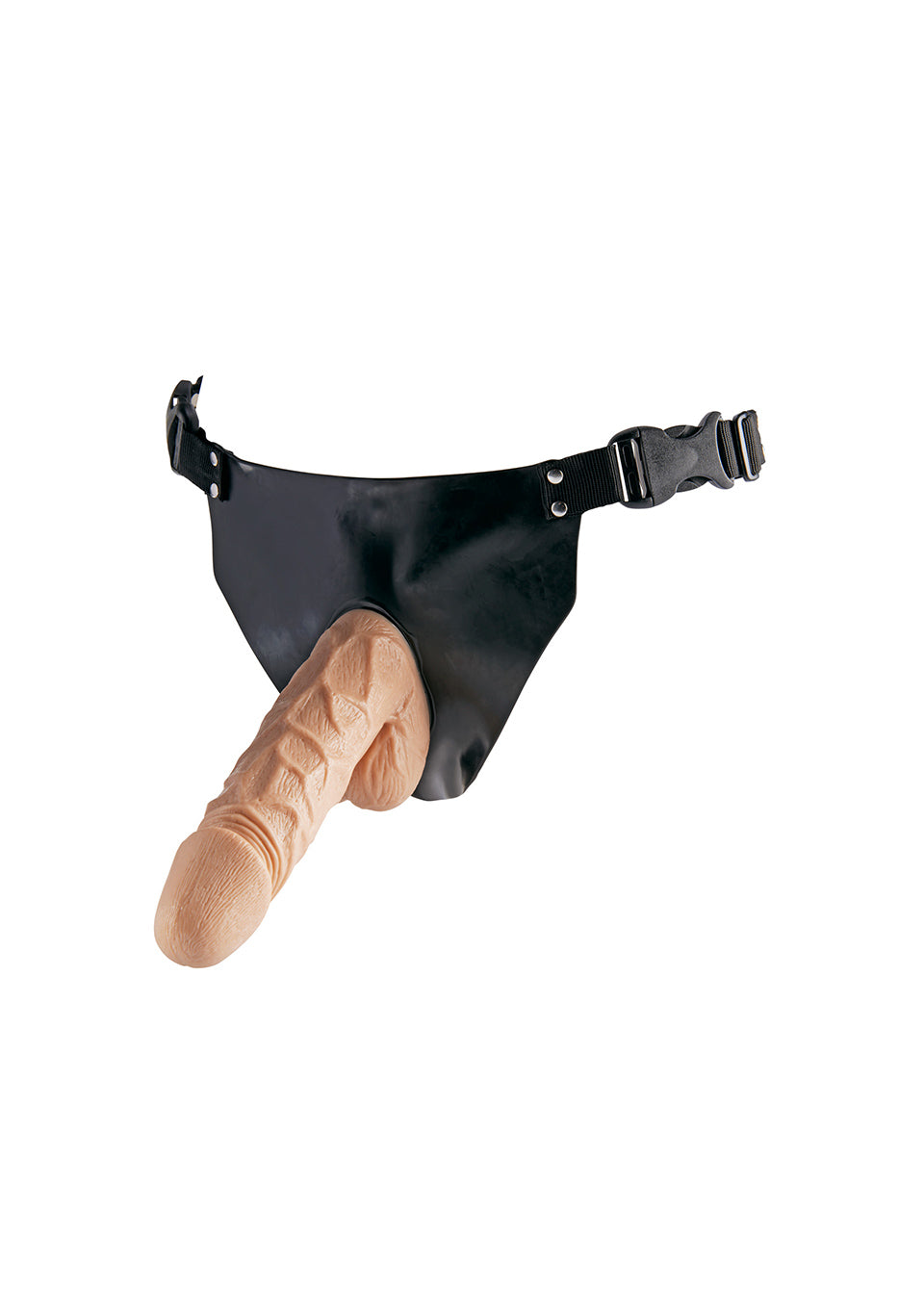 2-Majtki z dildo członkiem strapon uprząż penis 18cm-2