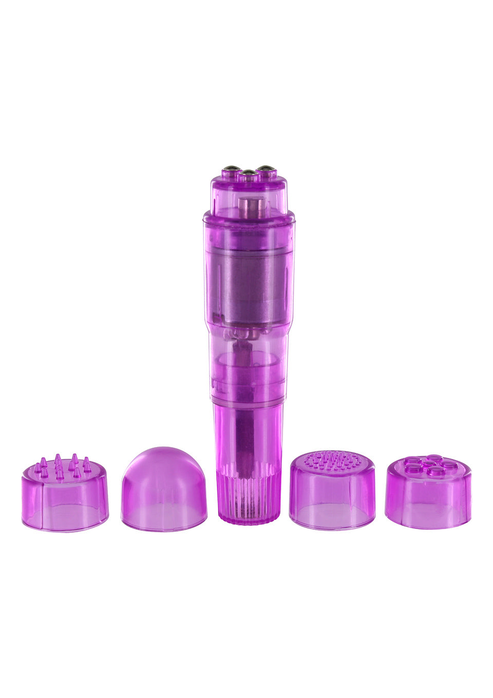 3-Mini stymulator łechtaczki masażer z nakładkami-3