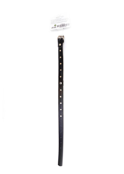 4-Bdsm bondage dominacja obroża 2cm skórzana granat-4