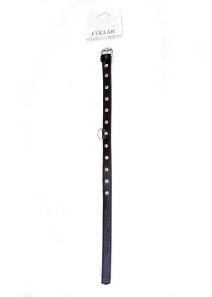 5-Bdsm bondage dominacja obroża 2cm skórzana róż-5