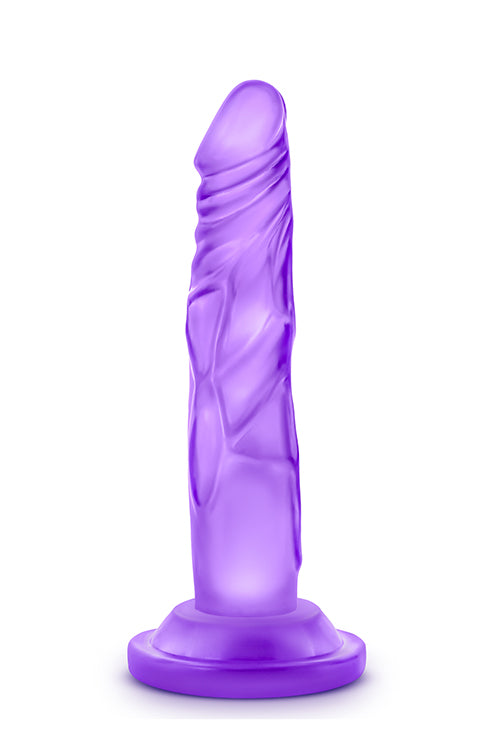 2-Dildo-naturally yours 5inch mini cock purple-2