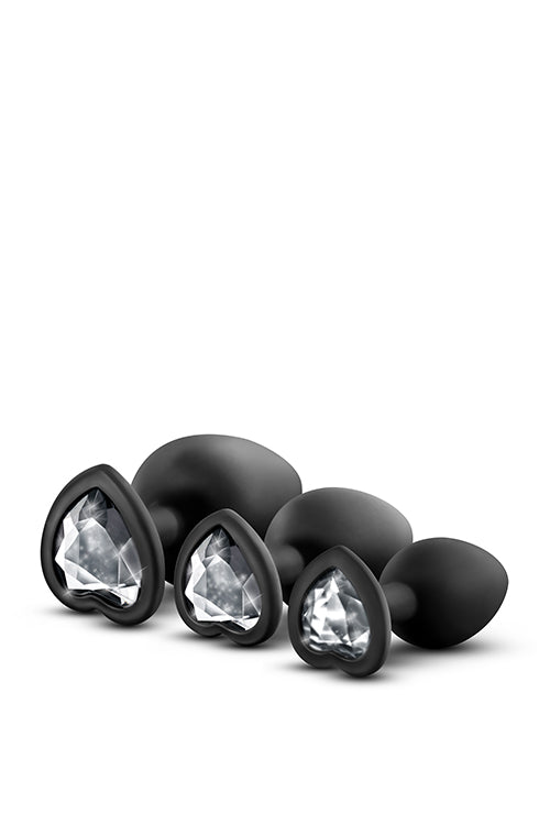 3-LUXE BLING PLUGS TRAINING KIT WHITE GEMS-3