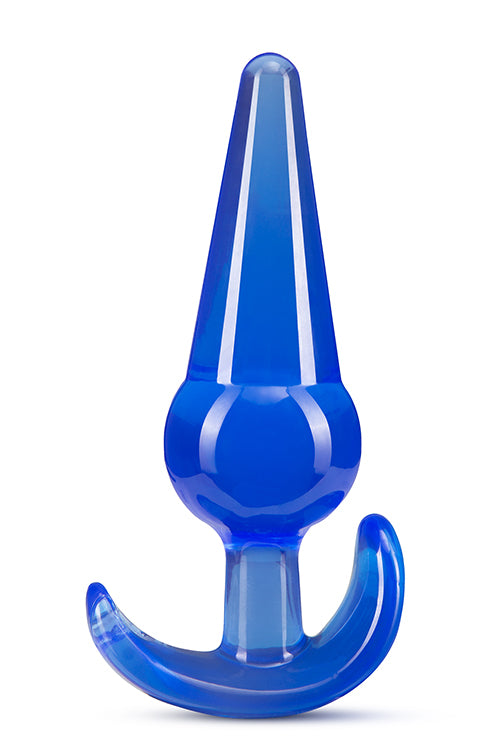 1-B YOURS LARGE ANAL PLUG BLUE-1
