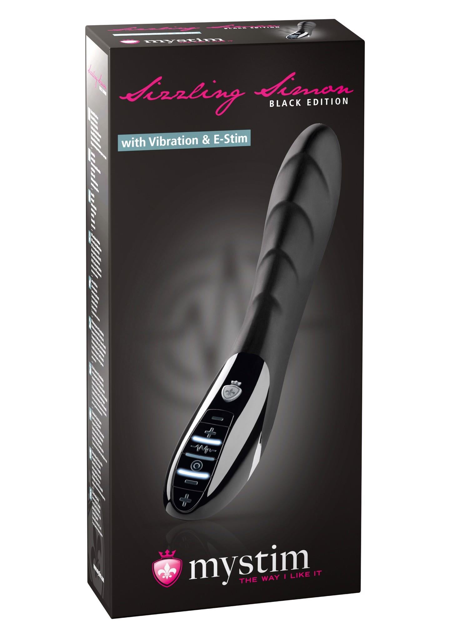 3-Stymulator-SIZZLING SIMON ESTIM VIBRATOR BLACK-3