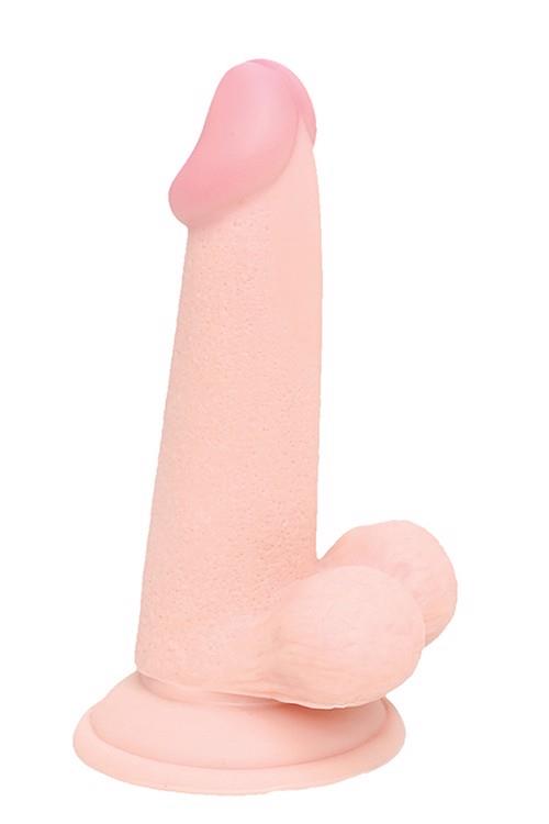 4-Grube dildo z mocną przyssawką realistyczne 14cm-4