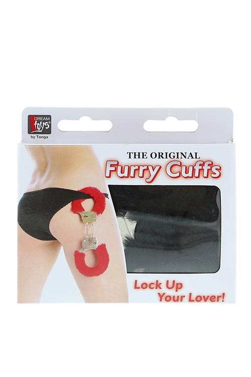 2-Kajdanki-METAL HANDCUFF WITH PLUSH BLACK-2