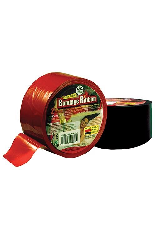 1-BONDAGE RIBBON 5CM/18MTR BLACK-1