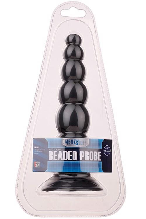 1-Plug-MENZSTUFF BEADED PROBE BLACK-1