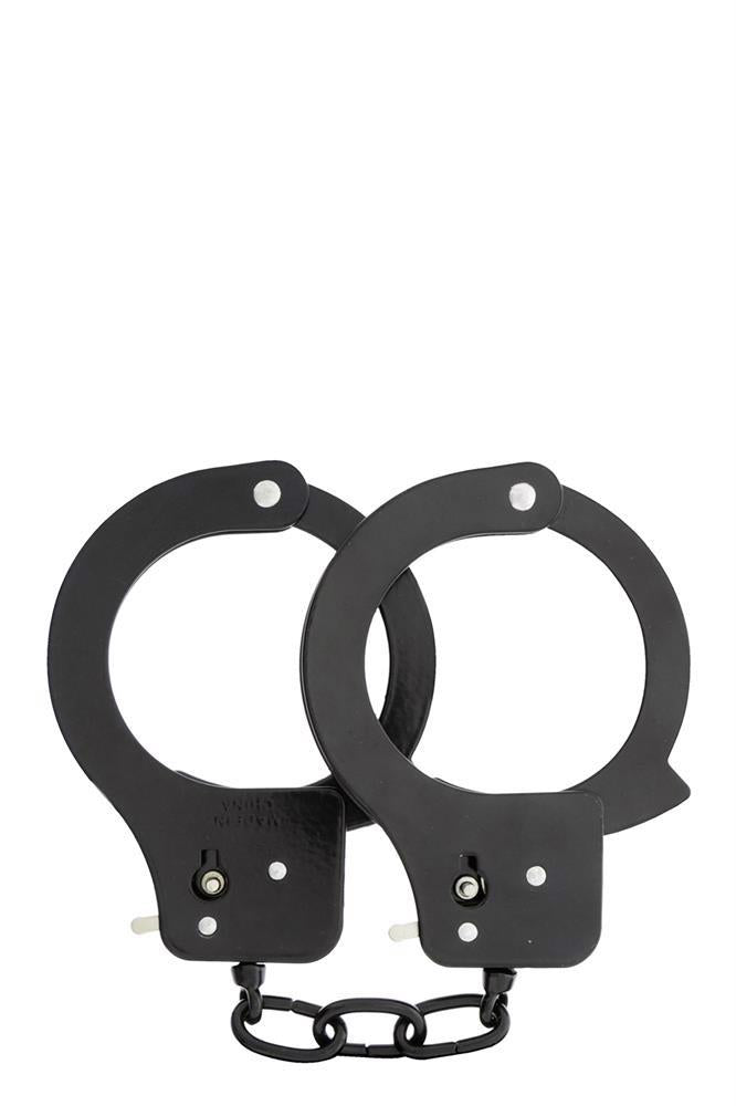 3-Kajdanki-BONDX METAL CUFFS - BLACK-3