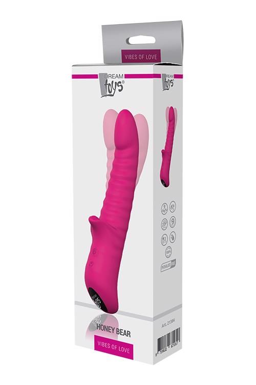 1-Wibrator-DREAM TOYS HONEY BEAR MAGENTA-1