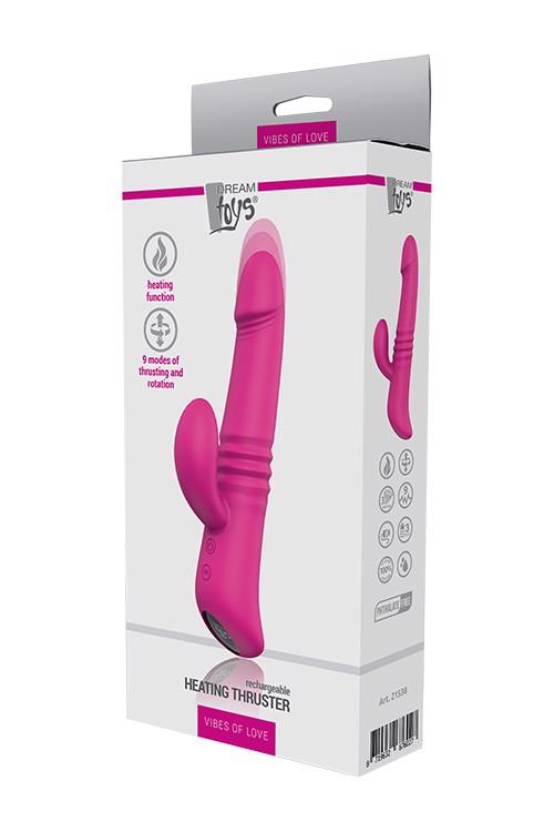 1-Wibrator-DREAM TOYS HEATING THRUSTER PINK-1