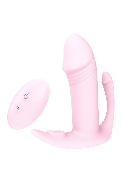 7-Plug/vibr-DREAM TOYS REMOTE TRI-PLEASURER-7