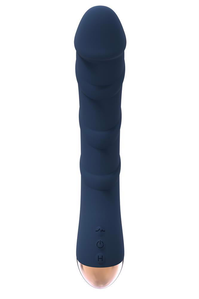 7-Ogrzewany ciepły wibrator do punktu g 12tryb 21cm-7