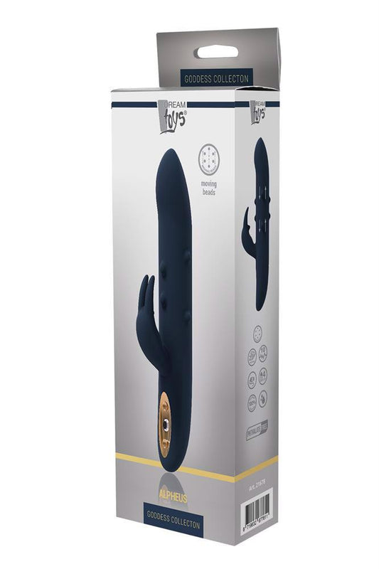 2-Wibrator z ruchomymi kuleczkami masażerem 23cm sex-2