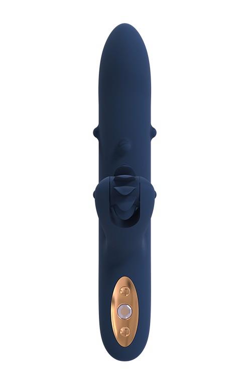 5-Wibrator ze stymulatorem łechtaczki oralnym 23cm-5