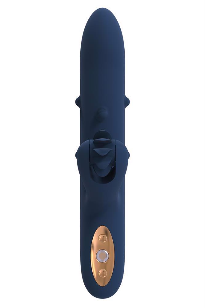 6-Wibrator ze stymulatorem łechtaczki oralnym 23cm-6