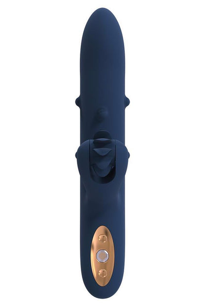 6-Wibrator ze stymulatorem łechtaczki oralnym 23cm-6