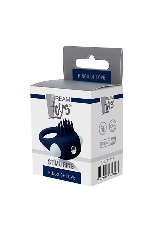 1-RINGS OF LOVE STIMU RING BLUE-1