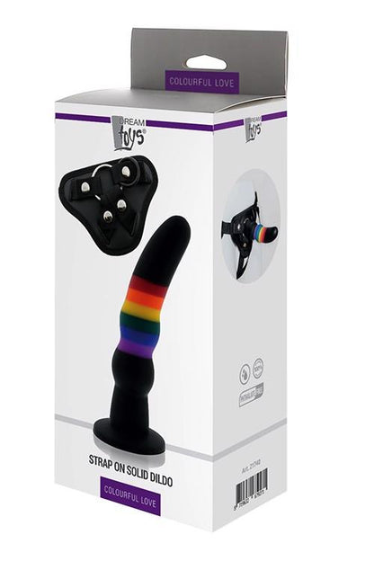 1-Strap-on na szelkach z silikonowym dildo-1