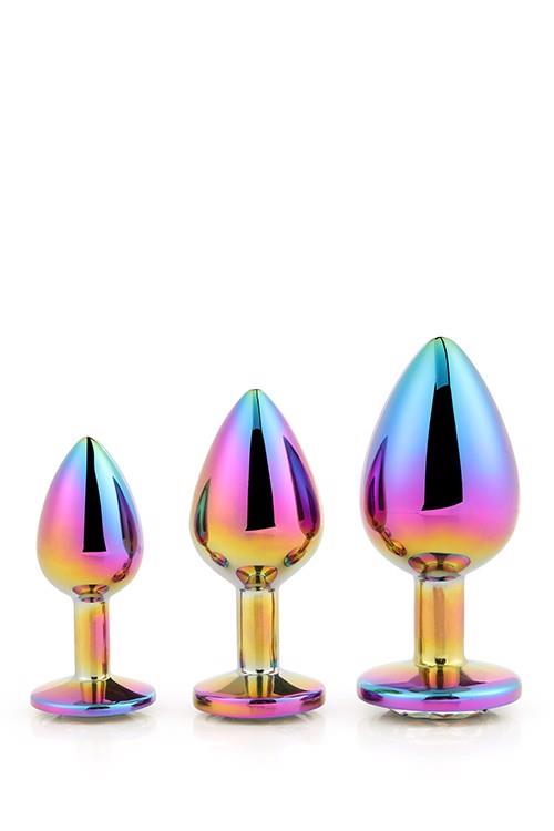 6-GLEAMING LOVE MULTICOLOUR PLUG SET-6