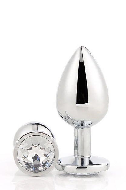 6-GLEAMING LOVE SILVER PLUG SMALL-6