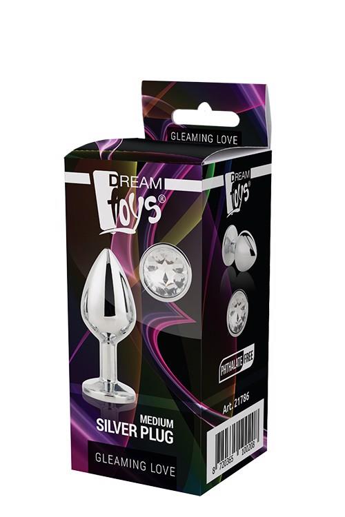 2-GLEAMING LOVE SILVER PLUG MEDIUM-2