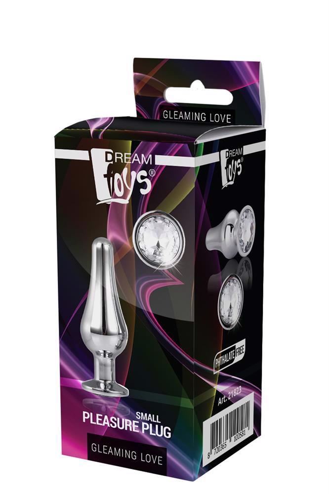 1-GLEAMING LOVE SILVER PLEASURE PLUG S-1