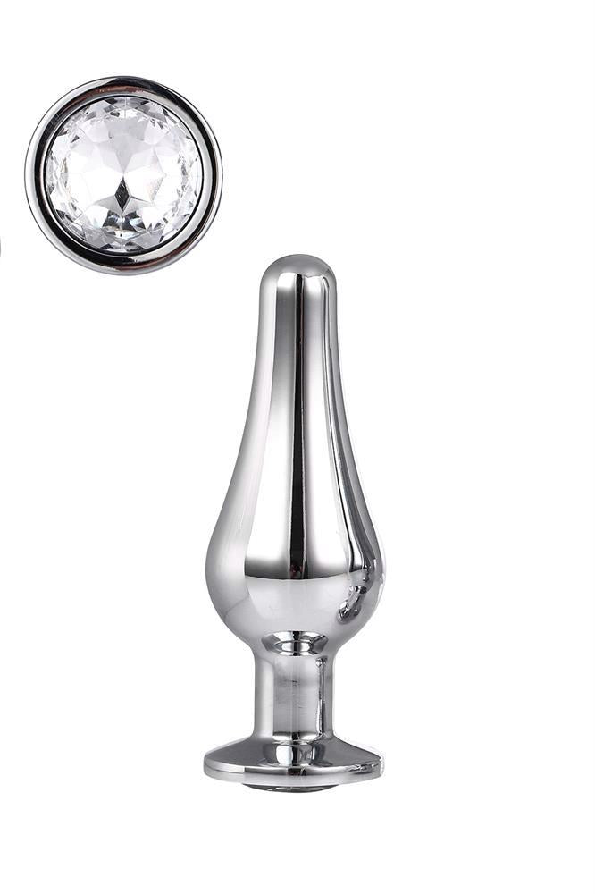 3-GLEAMING LOVE SILVER PLEASURE PLUG S-3