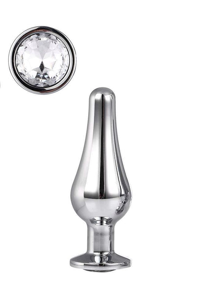 3-GLEAMING LOVE SILVER PLEASURE PLUG S-3